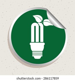 eco friendly design, vector illustration eps10 graphic 