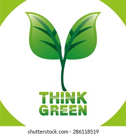 eco friendly design, vector illustration eps10 graphic 