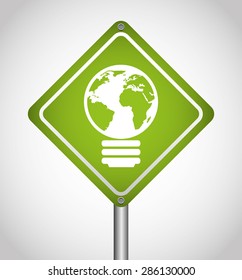 eco friendly design, vector illustration eps10 graphic 