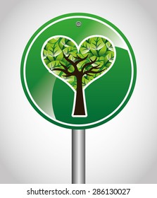 eco friendly design, vector illustration eps10 graphic 