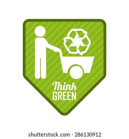 eco friendly design, vector illustration eps10 graphic 