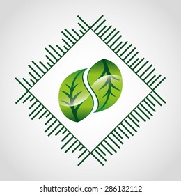 eco friendly design, vector illustration eps10 graphic 