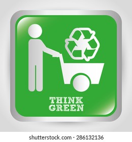 eco friendly design, vector illustration eps10 graphic 