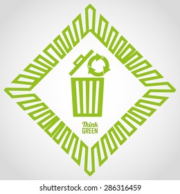 eco friendly design, vector illustration eps10 graphic 