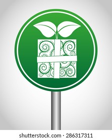 eco friendly design, vector illustration eps10 graphic 