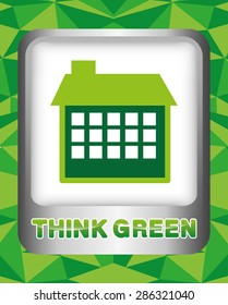 eco friendly design, vector illustration eps10 graphic 