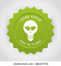 eco friendly design, vector illustration eps10 graphic 