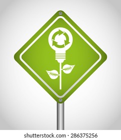 eco friendly design, vector illustration eps10 graphic 