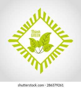 eco friendly design, vector illustration eps10 graphic 