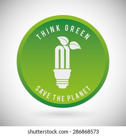 eco friendly design, vector illustration eps10 graphic 