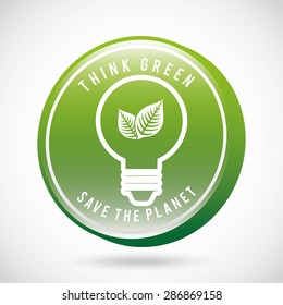 eco friendly design, vector illustration eps10 graphic 