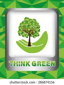 eco friendly design, vector illustration eps10 graphic 