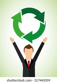 eco friendly design, vector illustration eps10 graphic 
