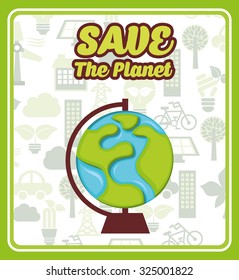 eco friendly design, vector illustration eps10 graphic 