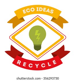 eco friendly design, vector illustration eps10 graphic 