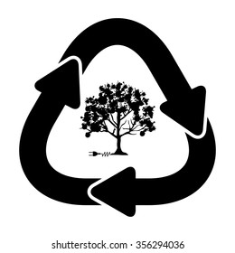 eco friendly design, vector illustration eps10 graphic 