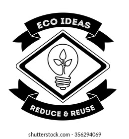 eco friendly design, vector illustration eps10 graphic 