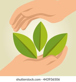 eco friendly design, vector illustration eps10 graphic 