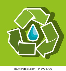 eco friendly design, vector illustration eps10 graphic 