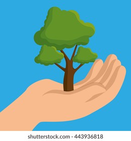 eco friendly design, vector illustration eps10 graphic 
