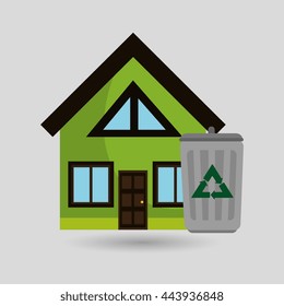 eco friendly design, vector illustration eps10 graphic 
