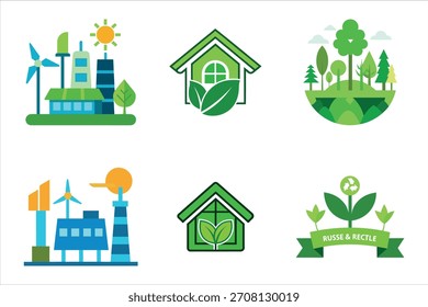 Arte Eco Amigável da Conservação da Terra