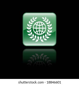 Eco Friendly Earth Icon