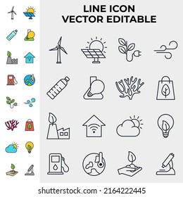 Eco friendly. ecology set icon symbol template for graphic and web design collection logo vector illustration