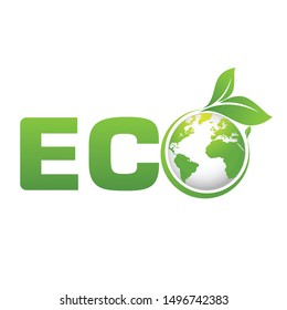Eco Friendly Environment design. Vector illustration