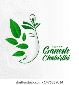 Eco Friendly Ganesh Ji Concept Design For Ganesh Chaturthi