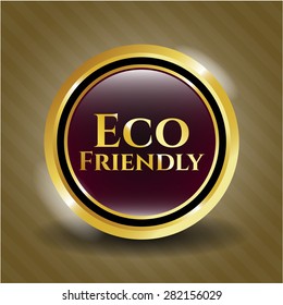 Insignia de oro Eco Friendly