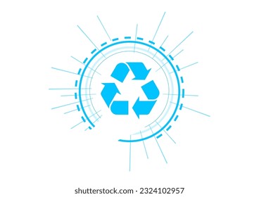 Eco Friendly and  Eco Green Energy Concept Vector Design Elements Isolated on White Background. Banner Design or Isolated Design. 