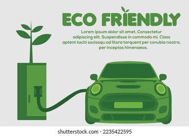 Eco Friendly and Green Energy Silhouette Vector Design Elements Isolated on grey Background Alternative energy Concept Vector Banner Design or Isolated Design Elements Technological