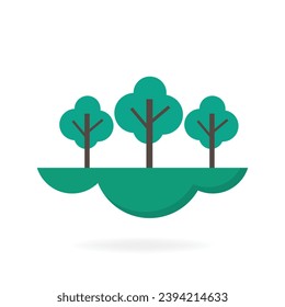 eco friendly green natural icon concept