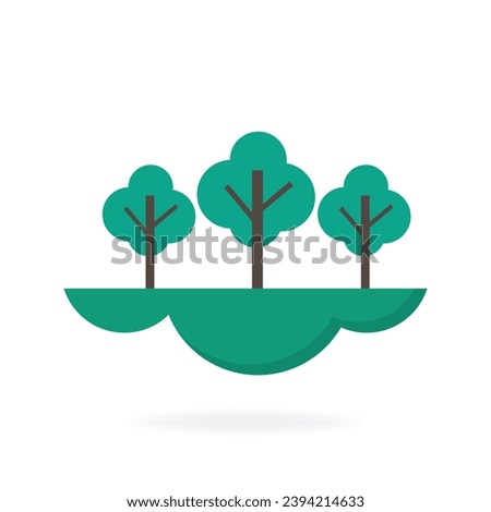 eco friendly green natural icon concept