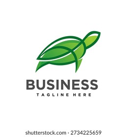 Eco Friendly Green Turtle Logo