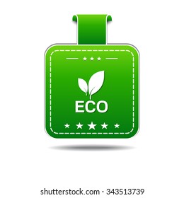 Eco Friendly Green Vector Icon Design