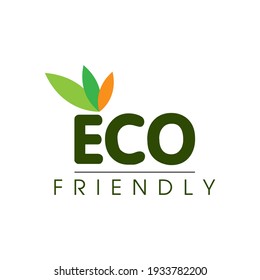 Eco Friendly green Vector Illustration.