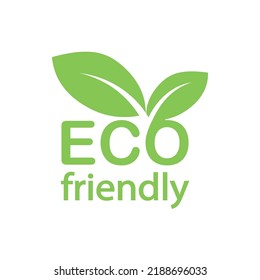 Eco Friendly green Vector Illustration. Vector illustration