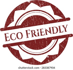 Eco Friendly grunge seal