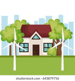 Eco friendly house design