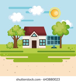 Eco friendly house design