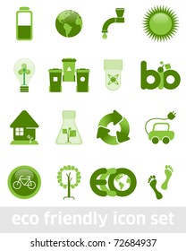 Eco Friendly Icon Set