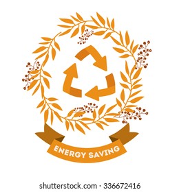 eco friendly ideas design, vector illustration eps10 graphic 