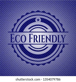 Eco Friendly with jean texture