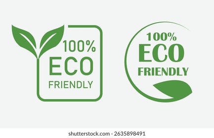 Eco friendly label , logo, bio product, green world 