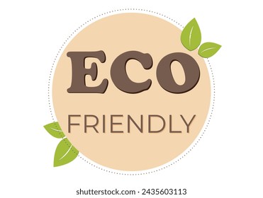 eco friendly label. eco friendly sign. Ecology concept. Bio, vegan, eco and other icons. Vector illustration. Set of eco icons