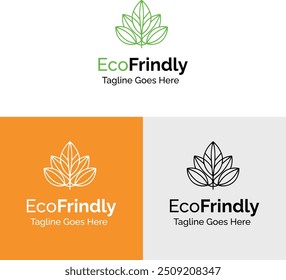 Eco Friendly leaf logo Design