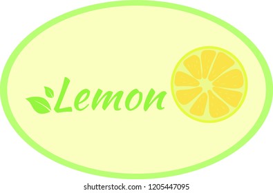 eco friendly lemon yellow logo