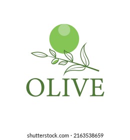 eco friendly logo design. olive oil design logo vector